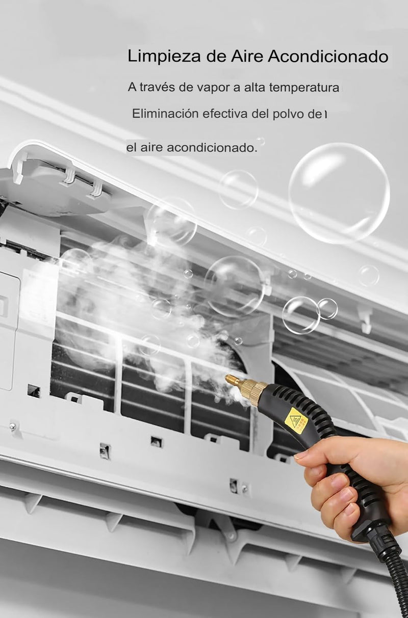 Limpiador a vapor portátil presurizado de alta temperatura de 2500 W