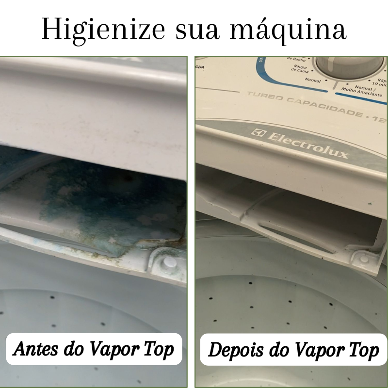 Limpador & Higienizador  Vapor Top + 9 acessórios