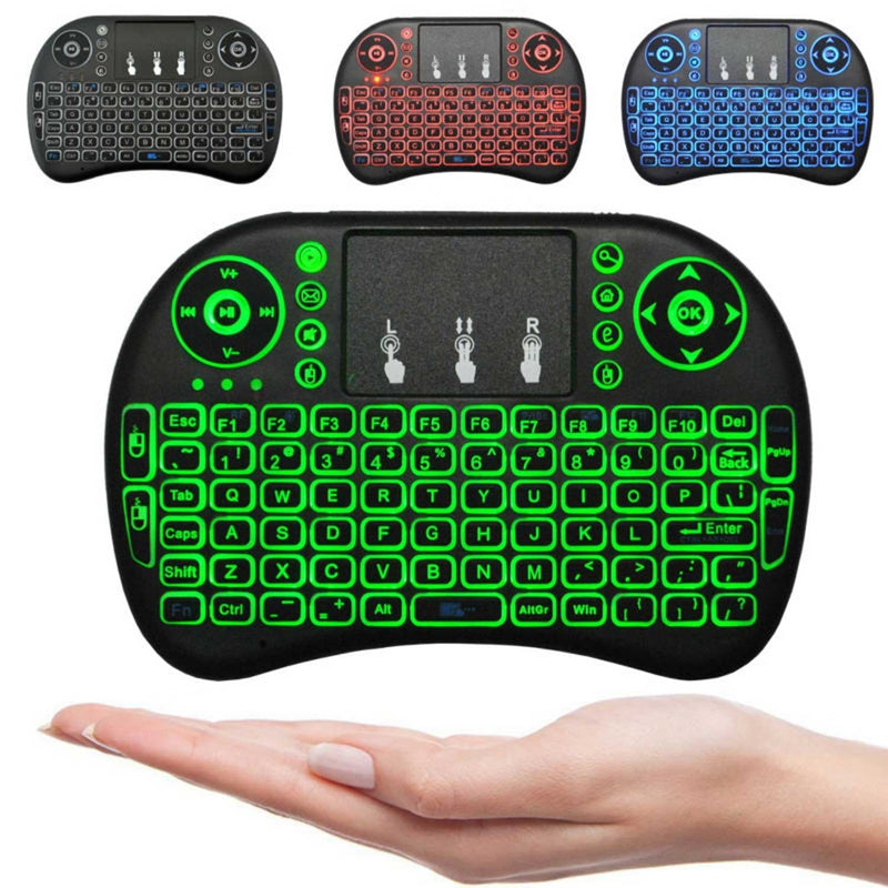 Mini teclado para televisor